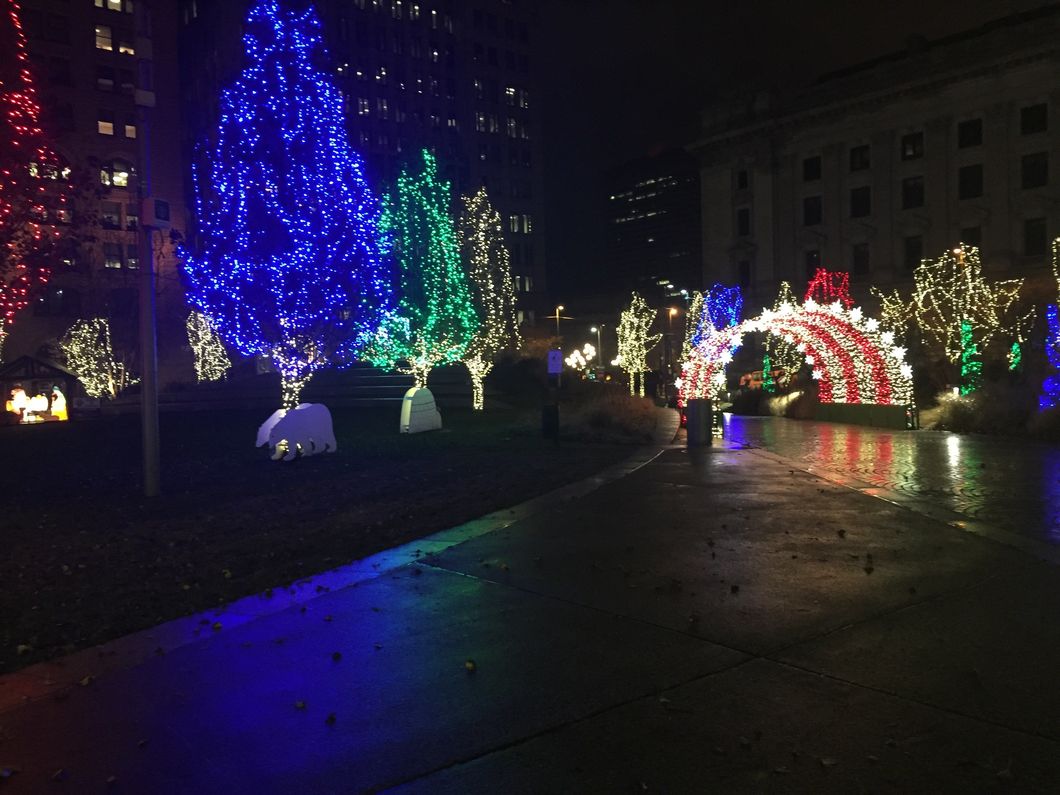 Public Square In Cleveland, Ohio Is, Hands Down, The Best Place To Be During The Winter