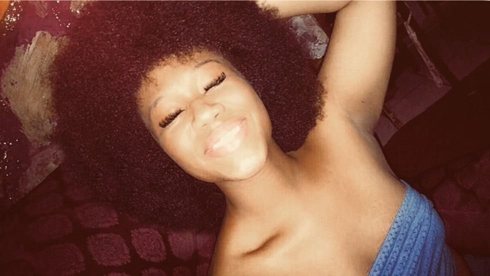 Appreciating My Afro While Admiring Its Versatility