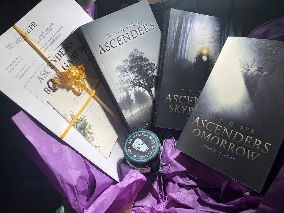 My 'Ascenders' Unboxing, Interview With C. L. Gaber, And Giveaway Contest For You