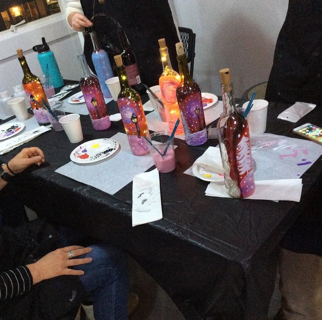 How To Paint A Wine Bottle For Any Occasion
