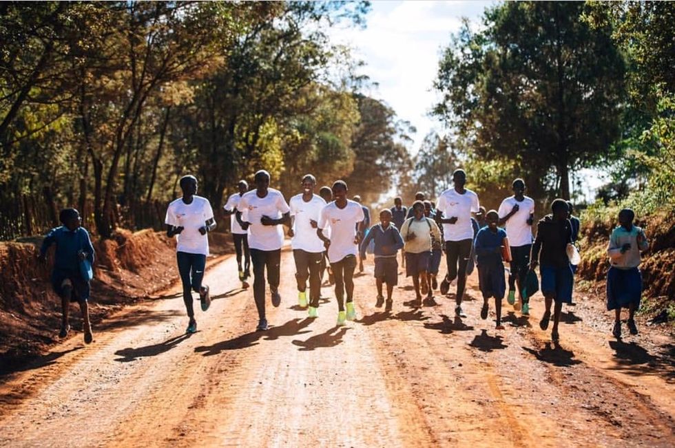 If I Could, I'd Start Running And Not Stop Until I Got To Kenya ​