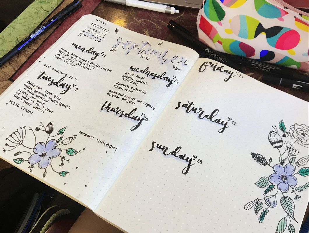 A Bullet Journal Is The Best Way To Relax And Keep Your Life On Track, Just Trust Me