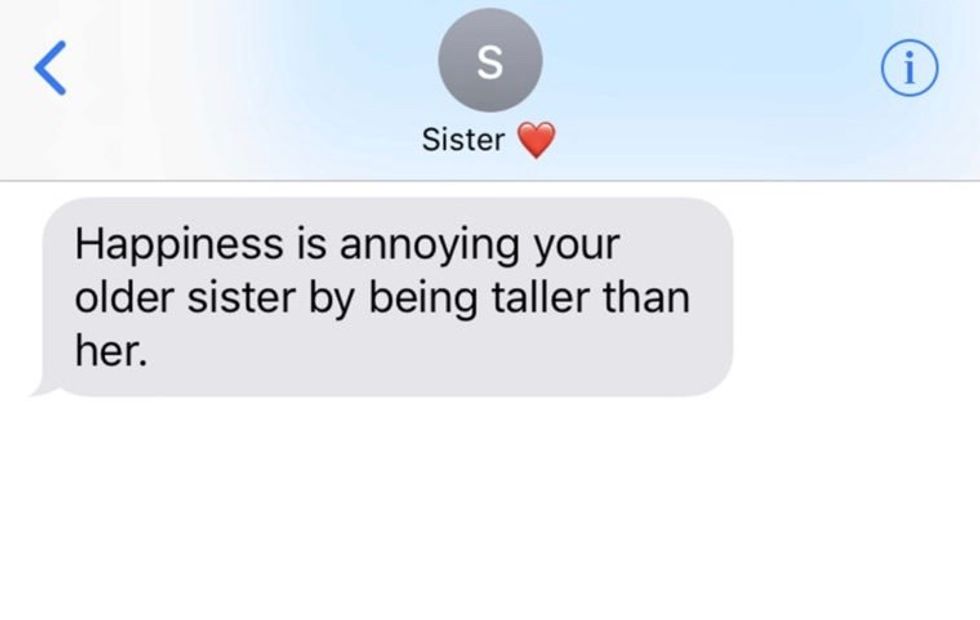 An Open Letter to My Older Sister