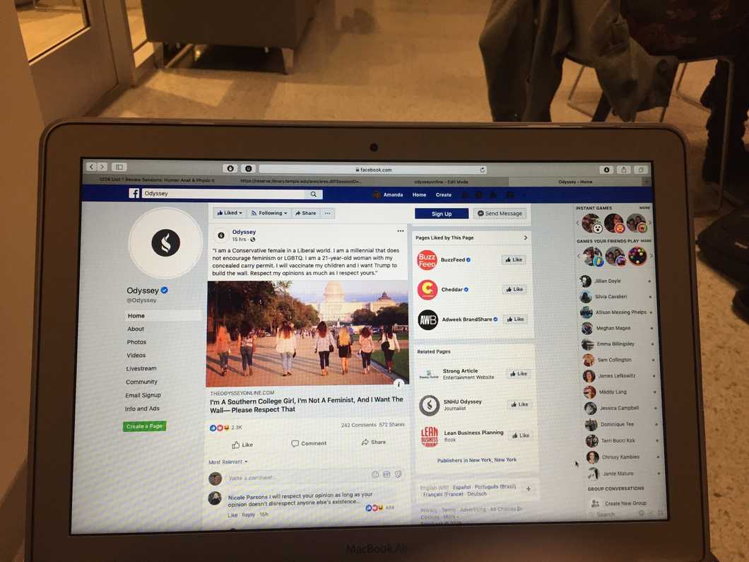 Odyssey Facebook Page Needs To Stop Sharing Clickbait Articles Intended To Make Readers Angry