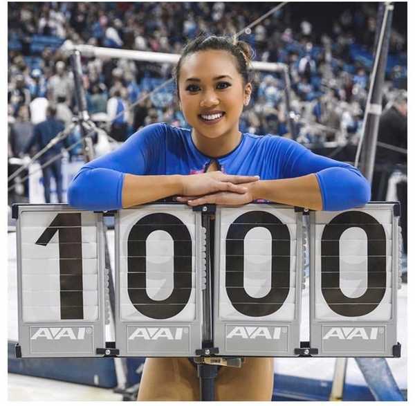 How An Olympic Gymnast Achieves A Perfect 10 In And Out Of The Competition