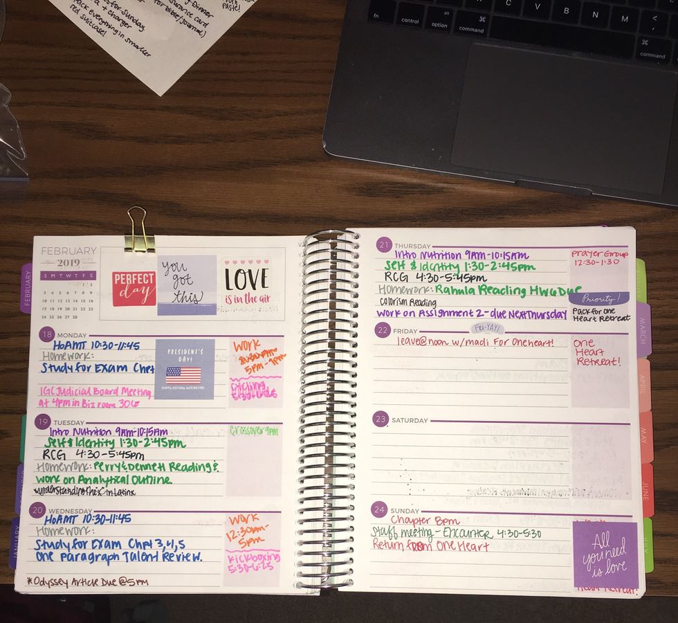 Having A Planner Changed My Life