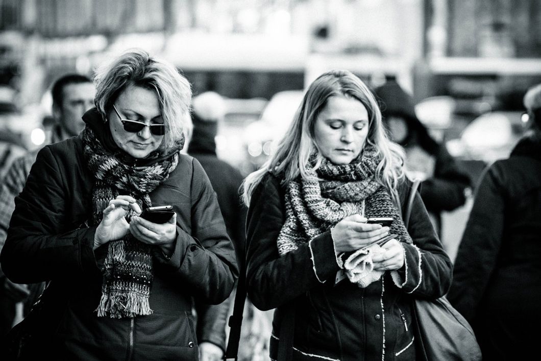 Here's An Idea: Leave Our Phones At Home More Often