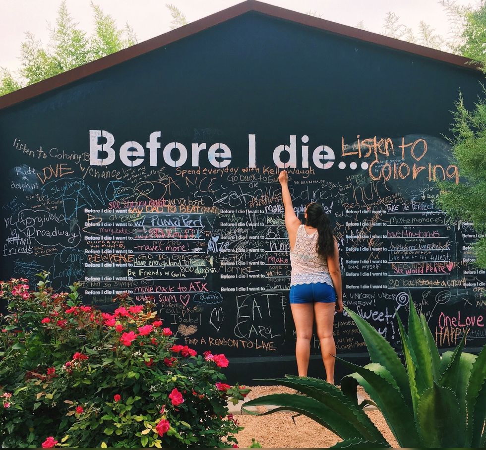 What you have to do before you die