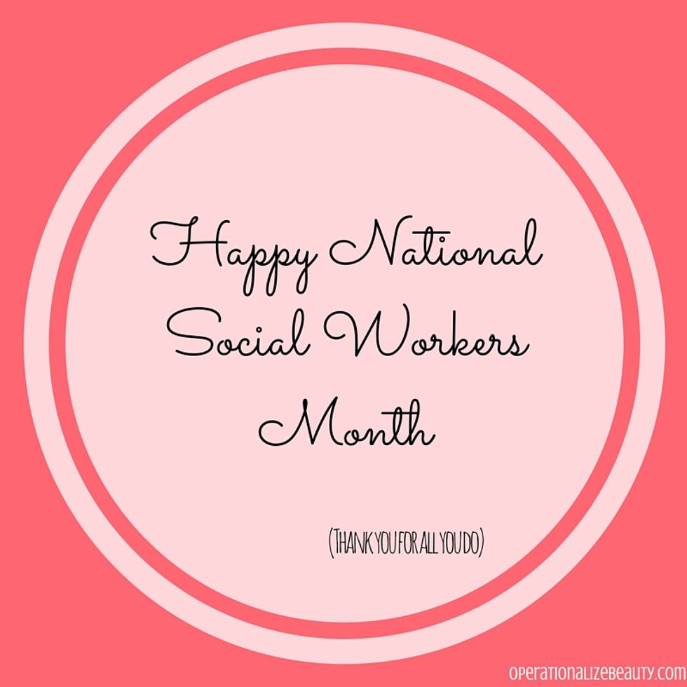 Being a Social Worker