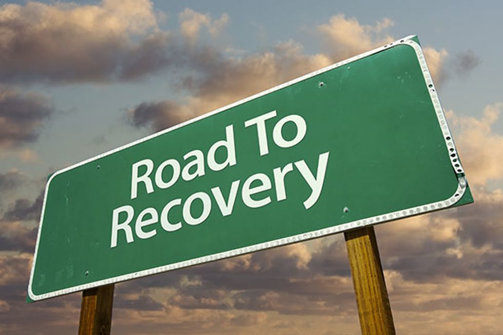 The 4 phases of the process of recovery