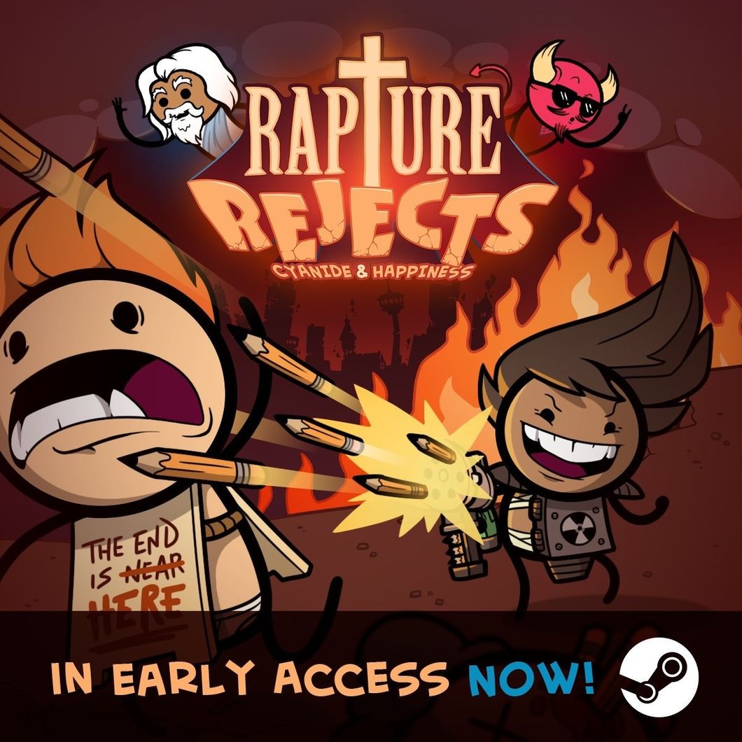 Review: 'Rapture Rejects,' A Game Of Post-Apocalypse In The 'Cyanide & Happiness' Universe