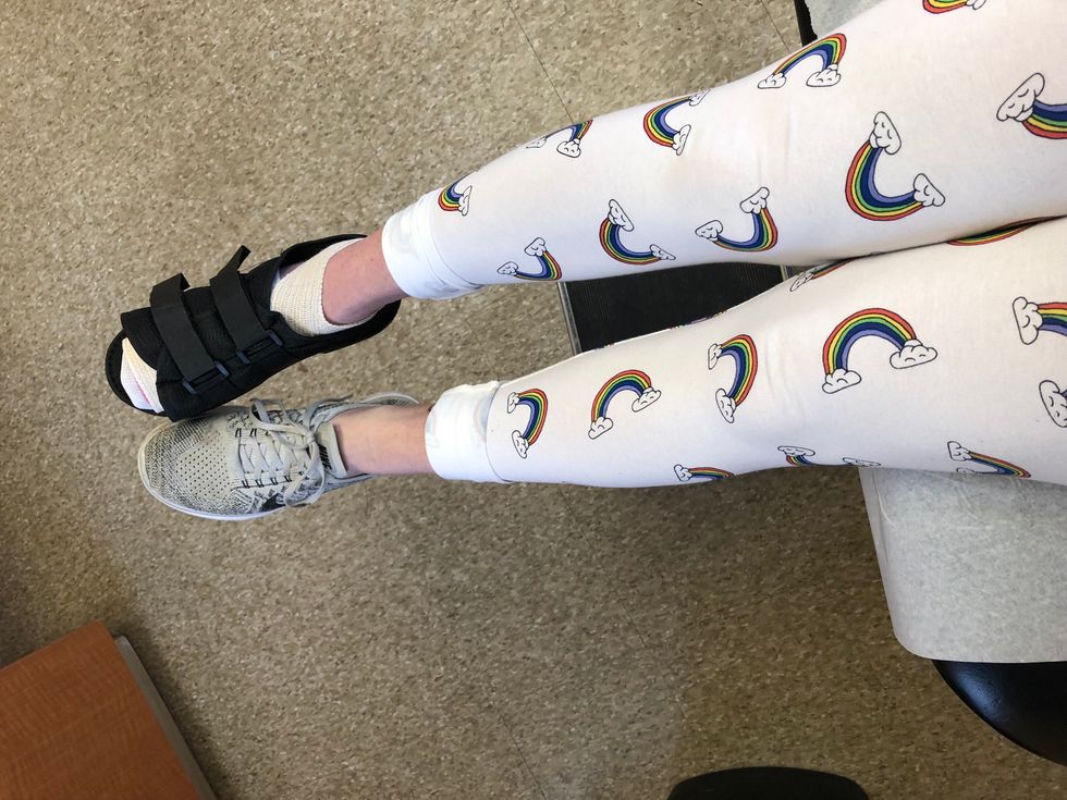 A Broken Toe Might Seem Small But It's Head And Shoulders Above An Insignificance