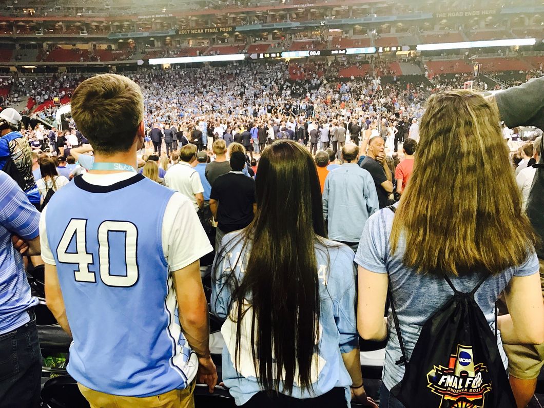 Exactly What It Was Like To Be A Tar Heel On March 9th