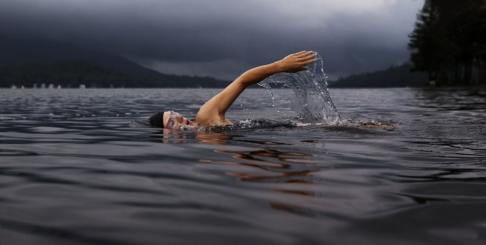 Swimming Helps to Reduce Mental Tension