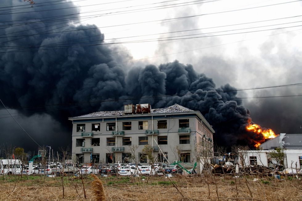 Explosion At Chinese Chemical Plant Kills 64