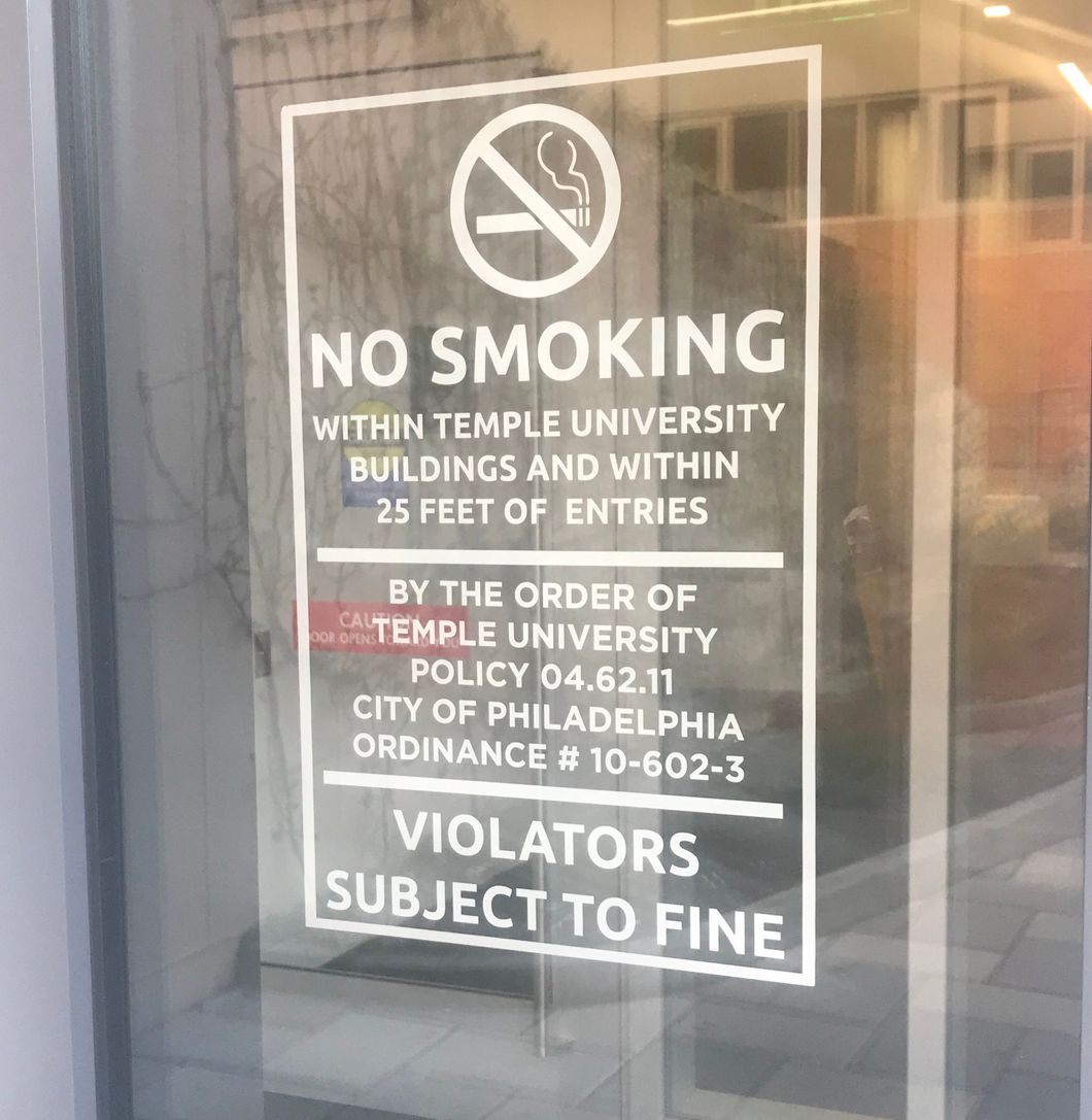 Temple University Is Taking A Step In The Right Direction By Becoming A Smoke-Free Campus