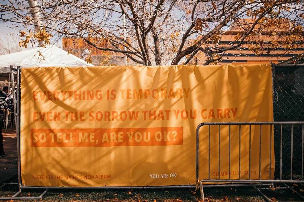 Band, 'The Maine,' Says 'You Are OK,' And They're Right