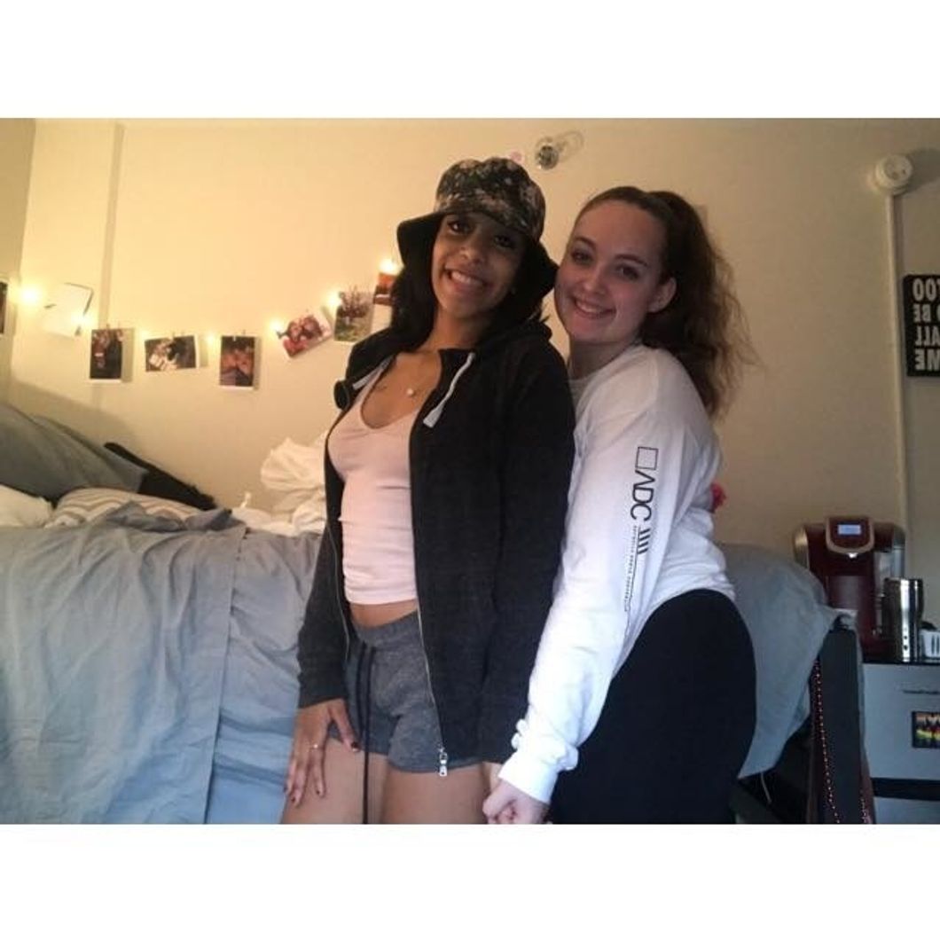 As The Girl Who's Been There Through It All, Thank You For Always Sticking By My Side