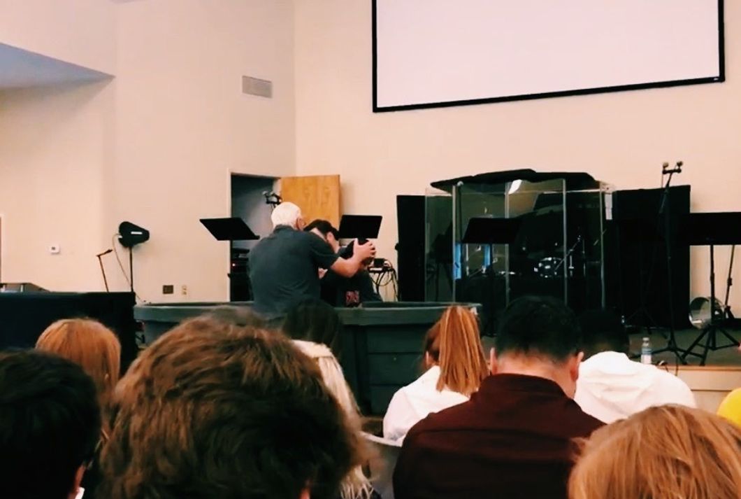 I Was Baptized As A College Freshman