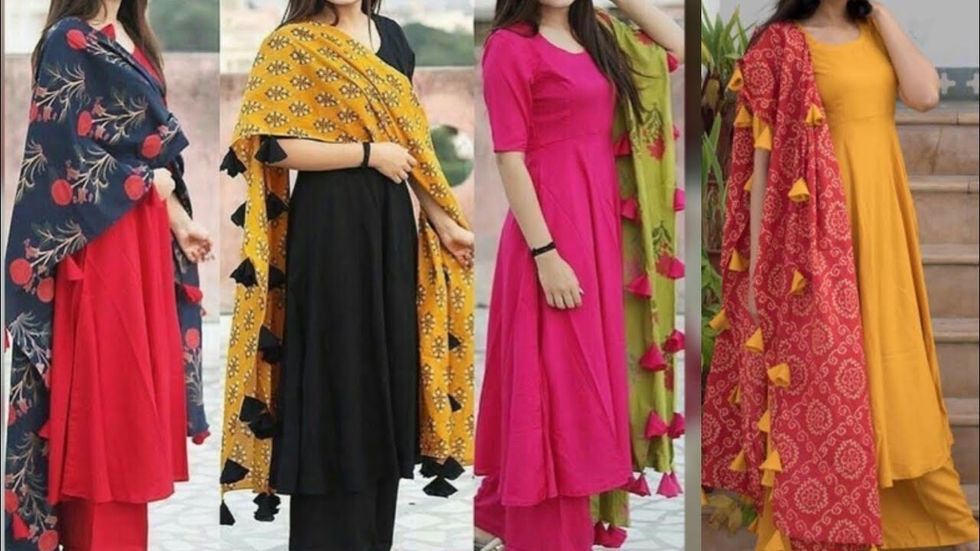 5 Types of Dupattas to wear with Pakistani Suits