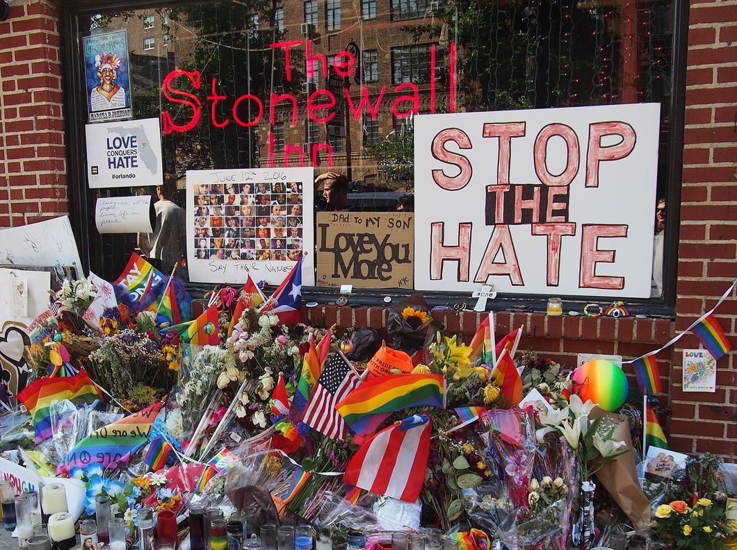 The First Brick Wasn't Thrown At Stonewall Just So We Would Forget It 50 Years Later