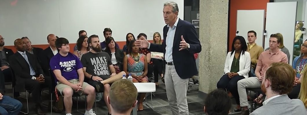 I Pressed Howard Schultz On His Healthcare Plan When He Visited Wichita. His Answers Sucked