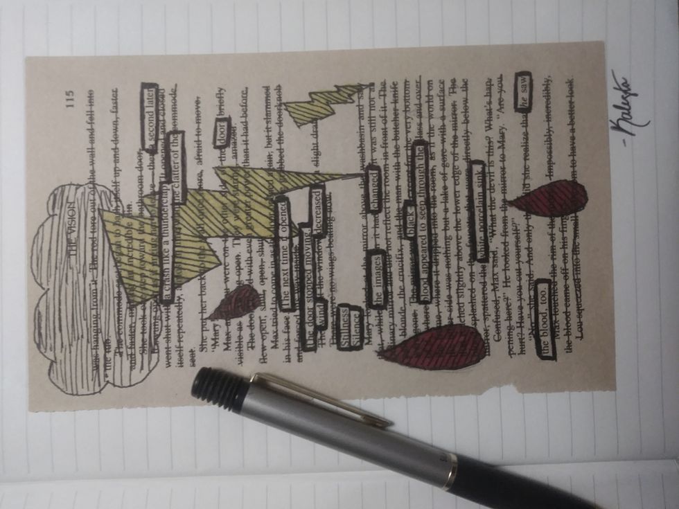 Poetry On The Odyssey: A Poem Based On A Page From 'The Vision'; Novel By Stephen King