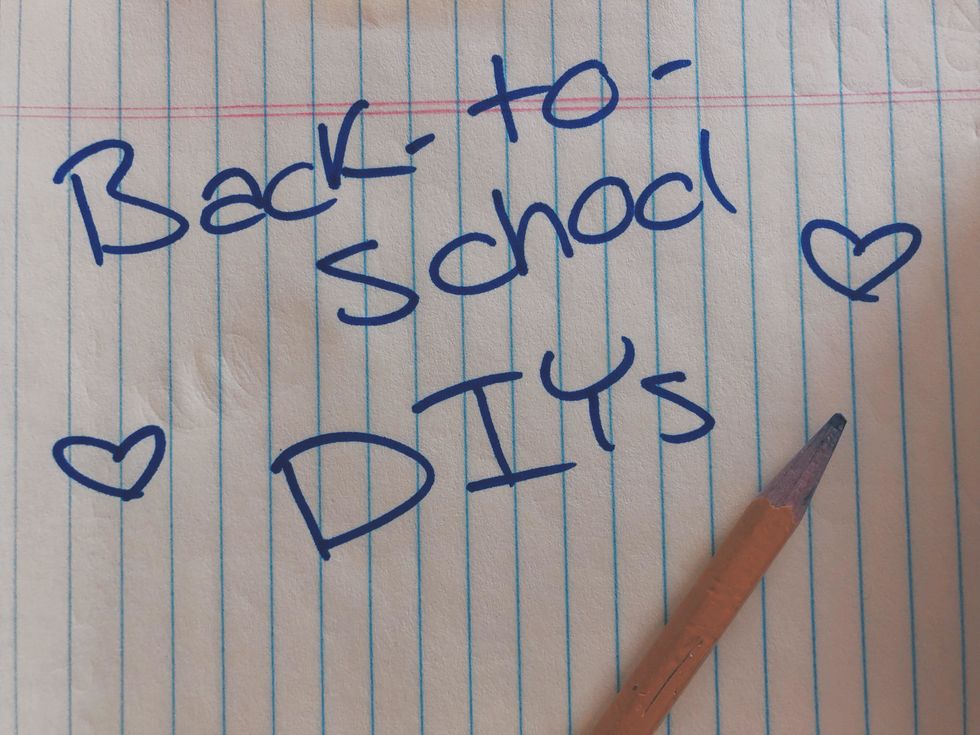 5 Back To School DIYs