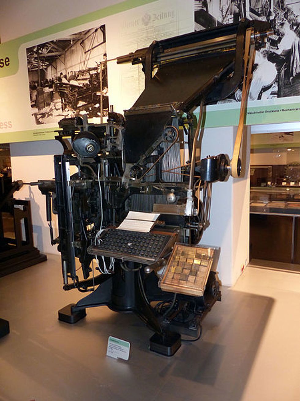Mergenthaler's Linotype Gives A Model For Adapting To Drastic Change