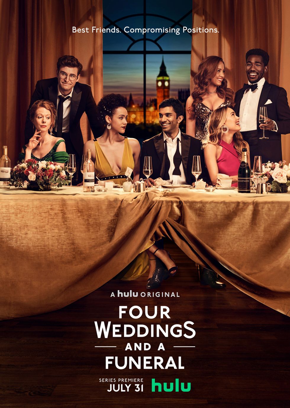 Hulu Series "Four Weddings And A Funeral": Review