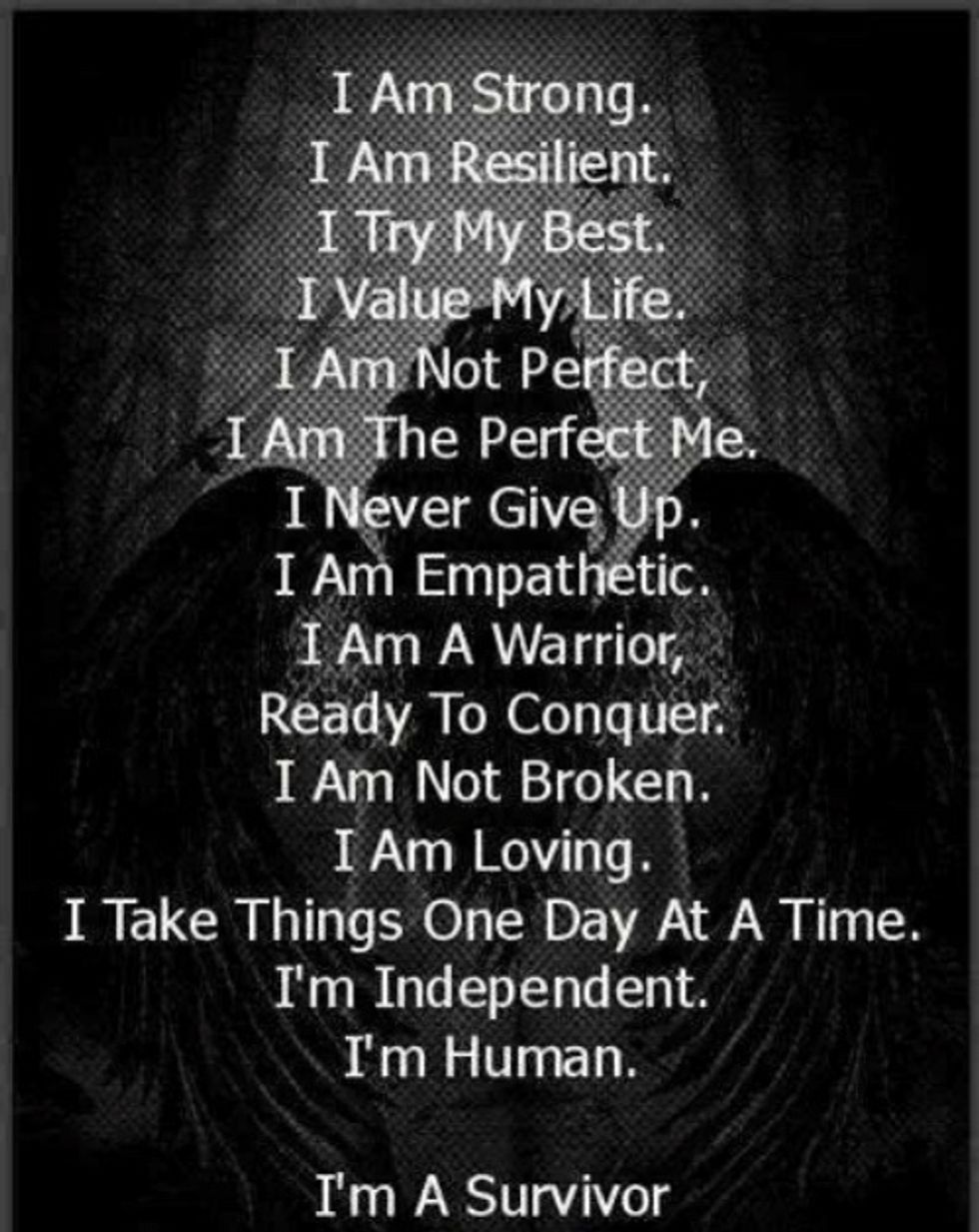 I'm the Girl That Doesn't Believe in Herself, When Everyone Else Does | The  Odyssey Online, image size:980x1233