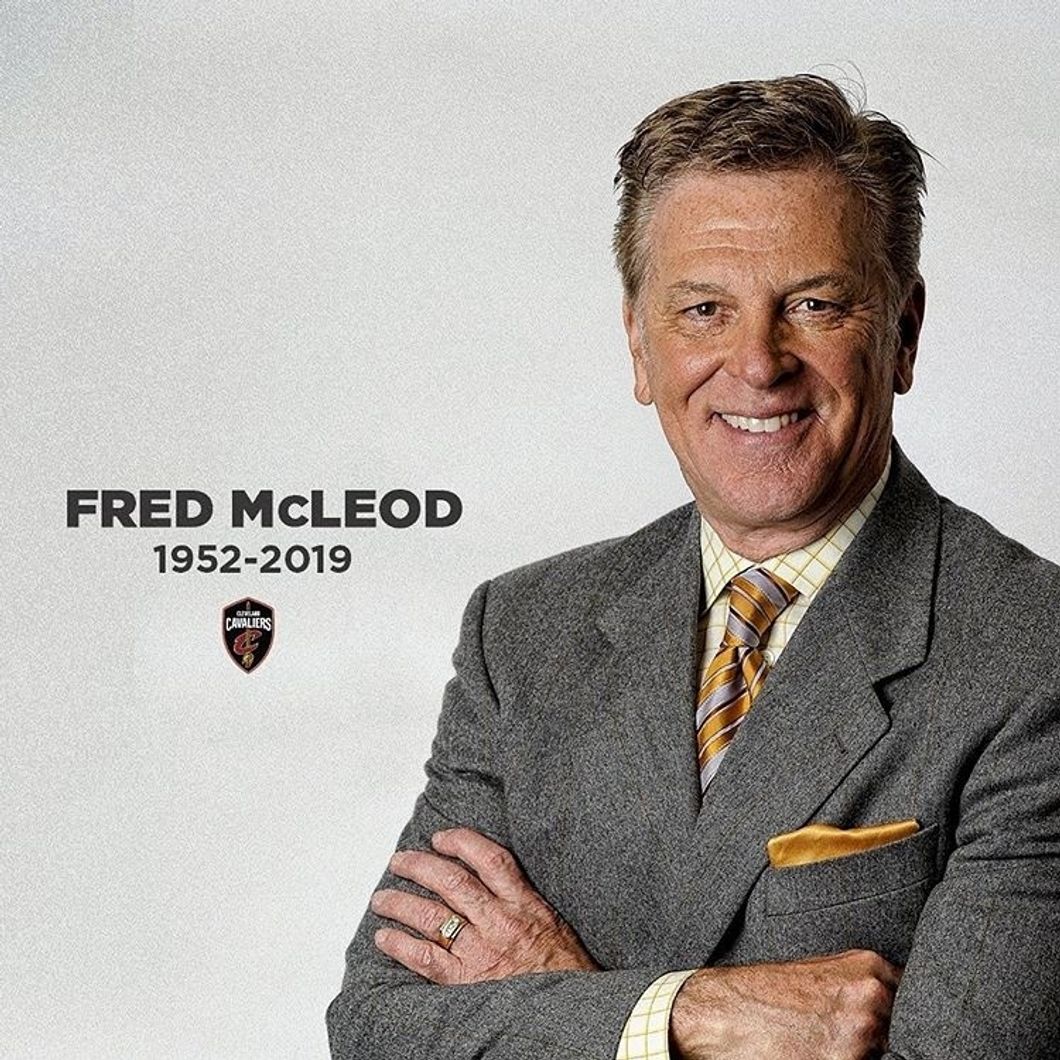 In Honor Of Fred McLeod, Whose Sudden Passing Has Every Cavs Fan Devastated