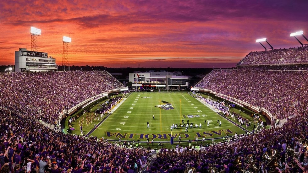 Game Day At ECU