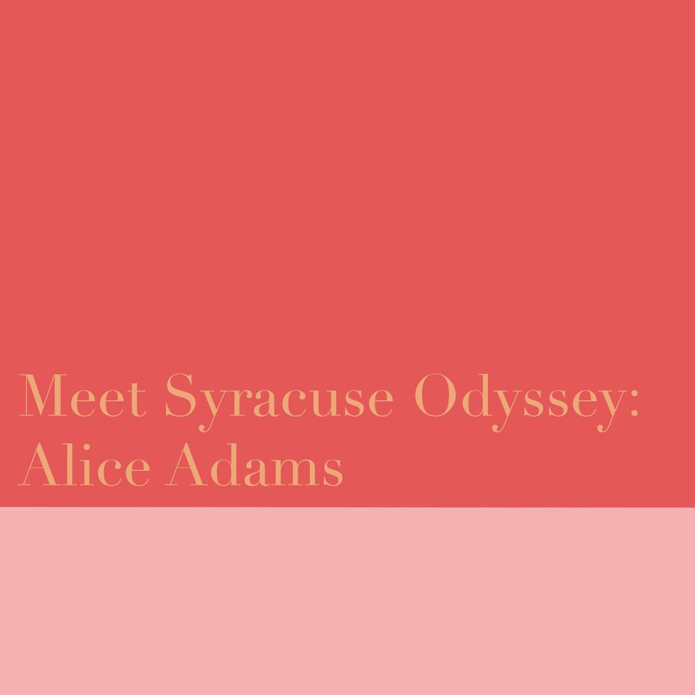 Meet Syracuse Odyssey: Alice Adams