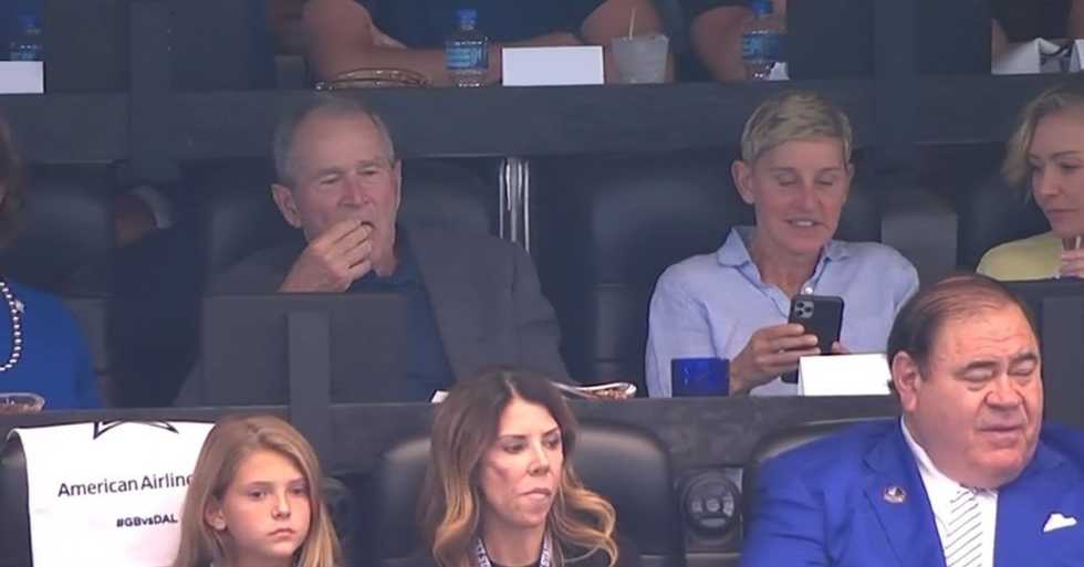 Ellen's Friendship With George W. Bush Reminds Us We ALL Need To Live And Let Live