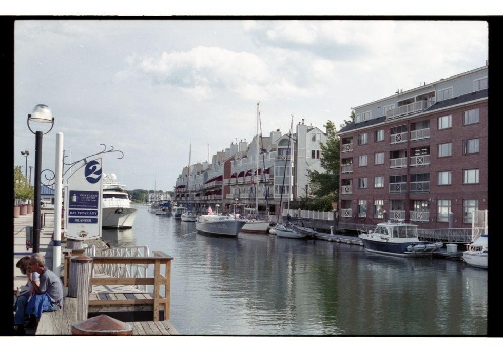 Portland, Maine shot on Fujicolor 200