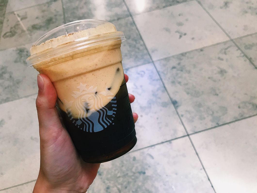 Starbucks' New Pumpkin Cream Cold Brew Is The Perfect Drink For Fall