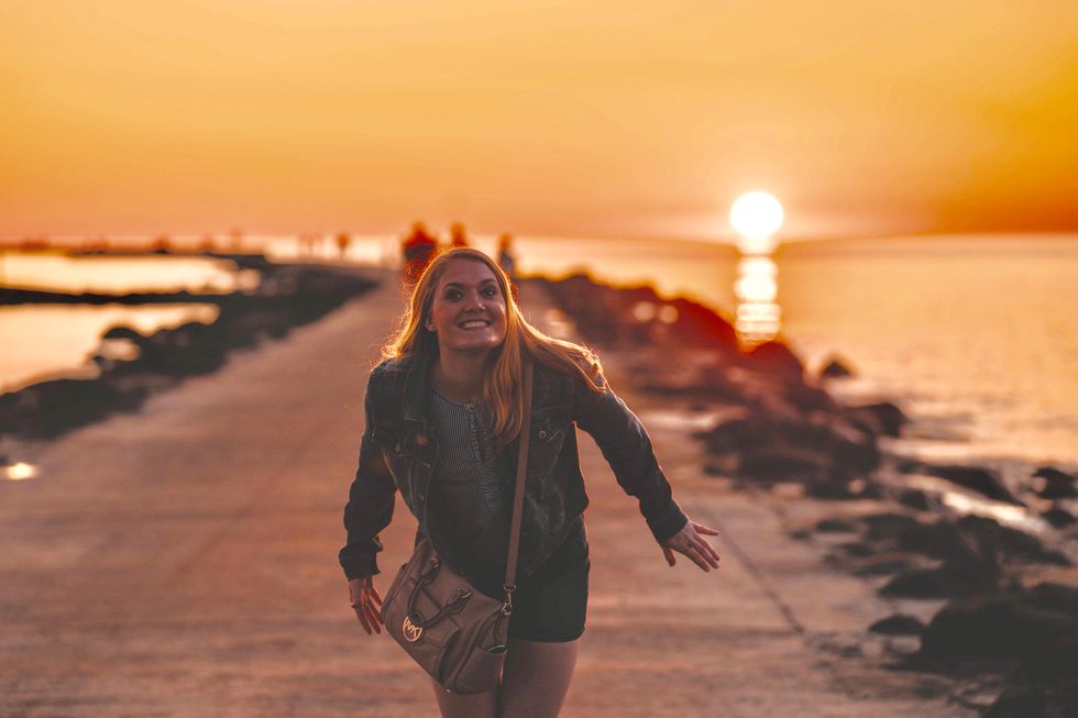 And Then The Sun Sank Into The Sea