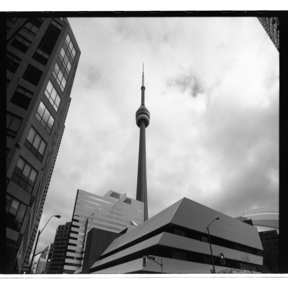 Analog Photography: Toronto, Canada on Kodak Tmax 100