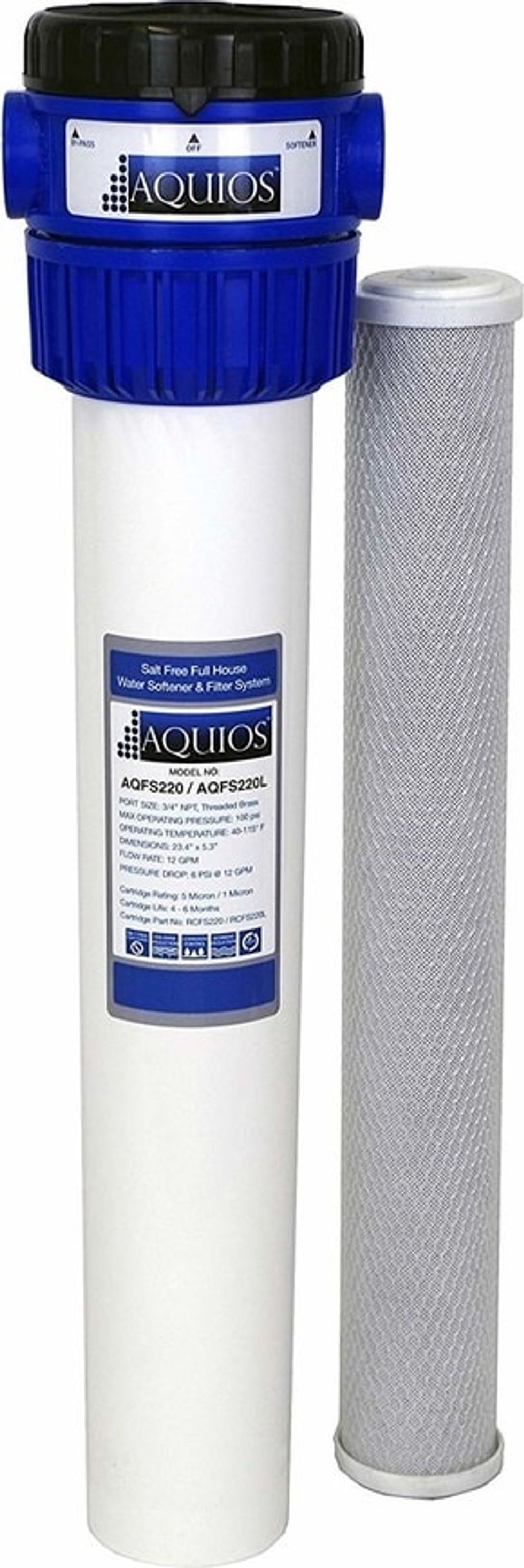 Aquios AQFS220 Salt-Free Water Softener and Filter System Review