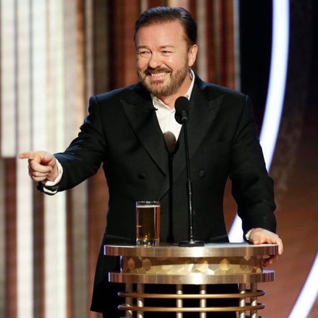 Ricky Gervais' Golden Globes Jokes Were A Breath Of Fresh Air During This Year's Show