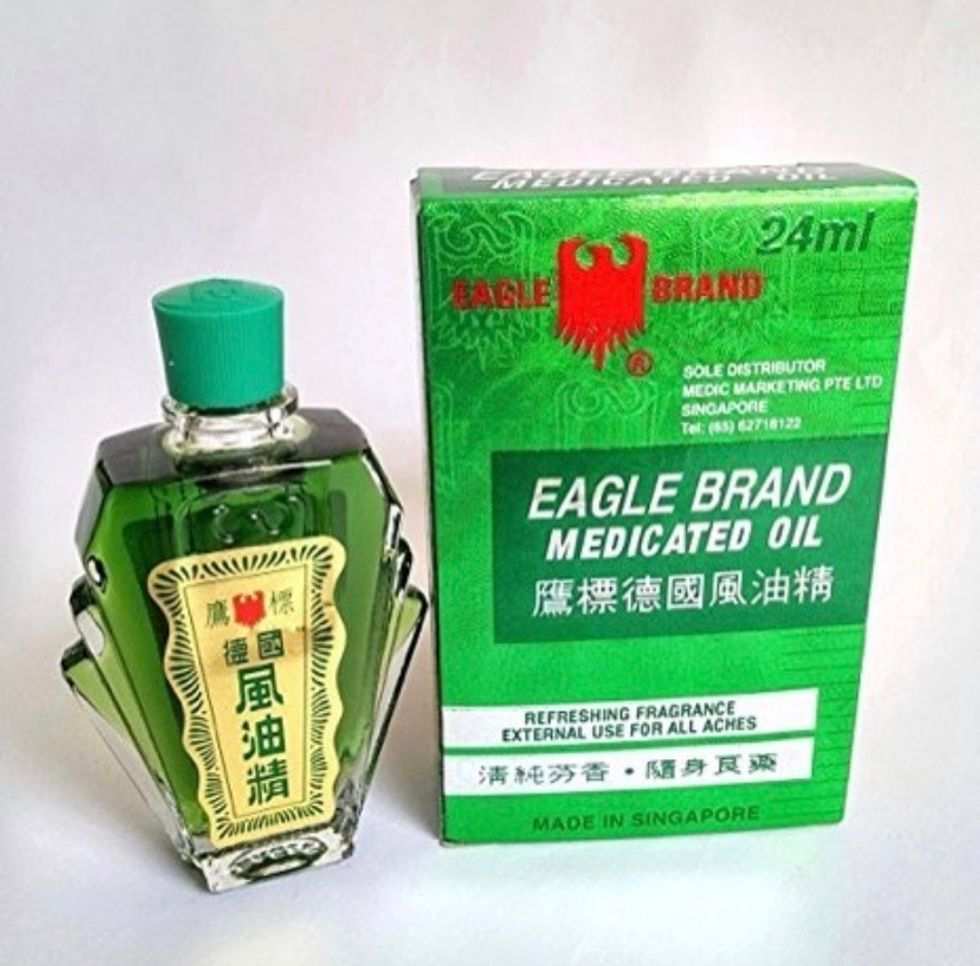 Eagle Brand Medicated Oil: the “Green Oil”