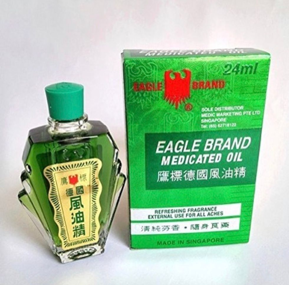 Eagle Brand Medicated Oil: the “Green Oil”