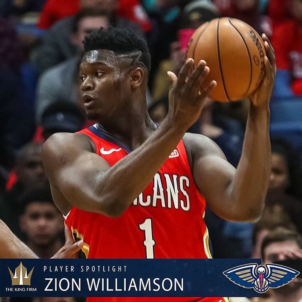 Zion's Made His NBA Debut And He Started Off With A Bang