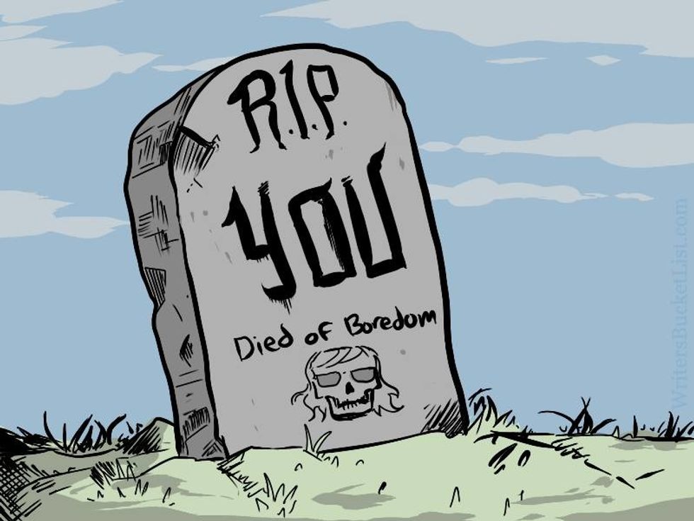 I Wrote This When I Was Bored