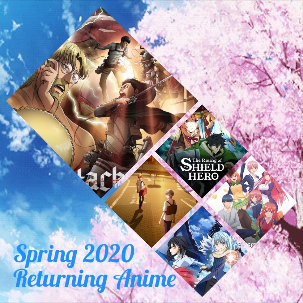 Top 21 Anime of Spring 2020