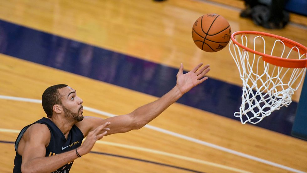 The ironic joke Rudy Gobert did before he was diagnosed with Covid-19