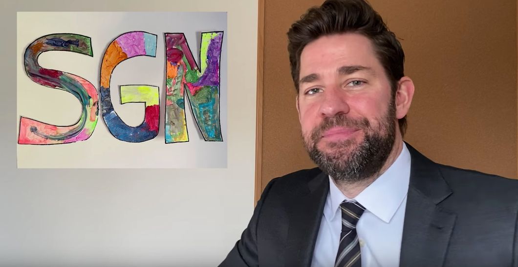 John Krasinski Started His Own News Segment For 'Good News' And It's What The World Needs