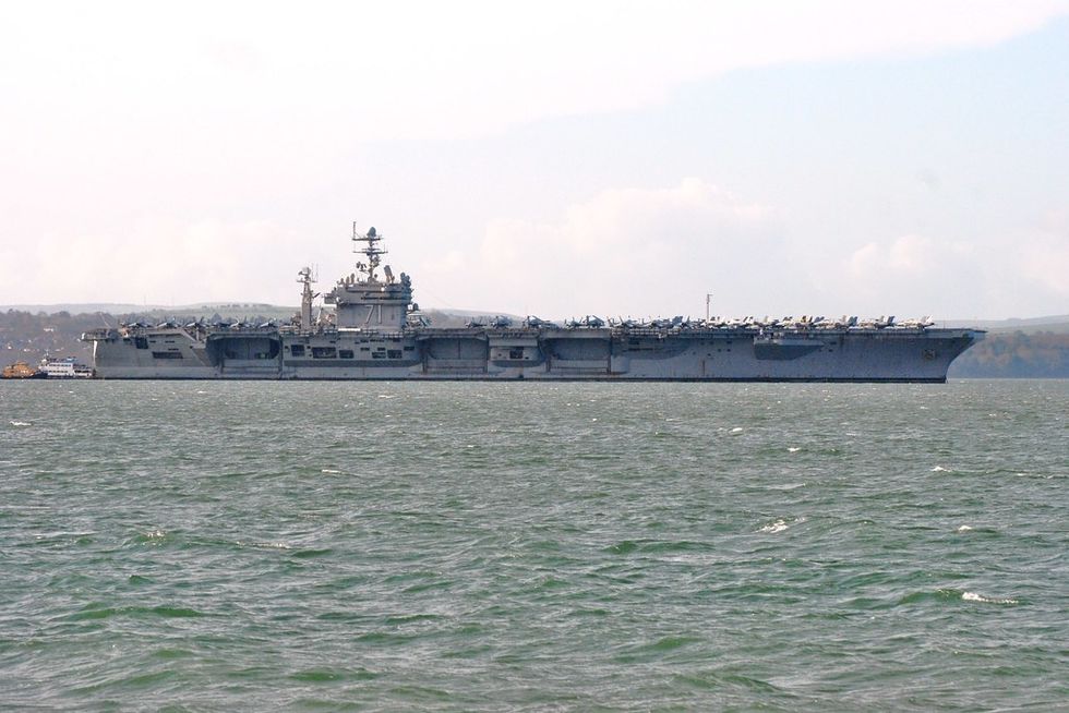 Who's Protecting The Men And Women On The USS Theodore Roosevelt?