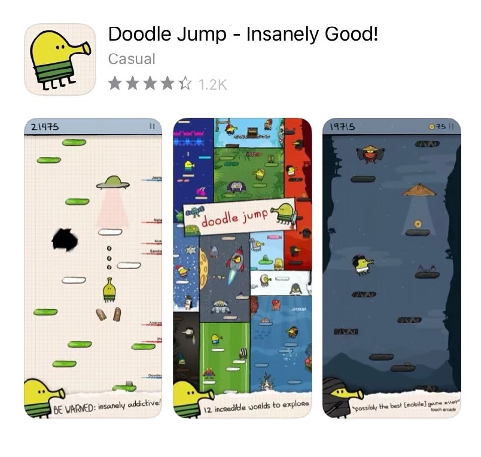 Doodle Jump - Insanely Good! on the App Store